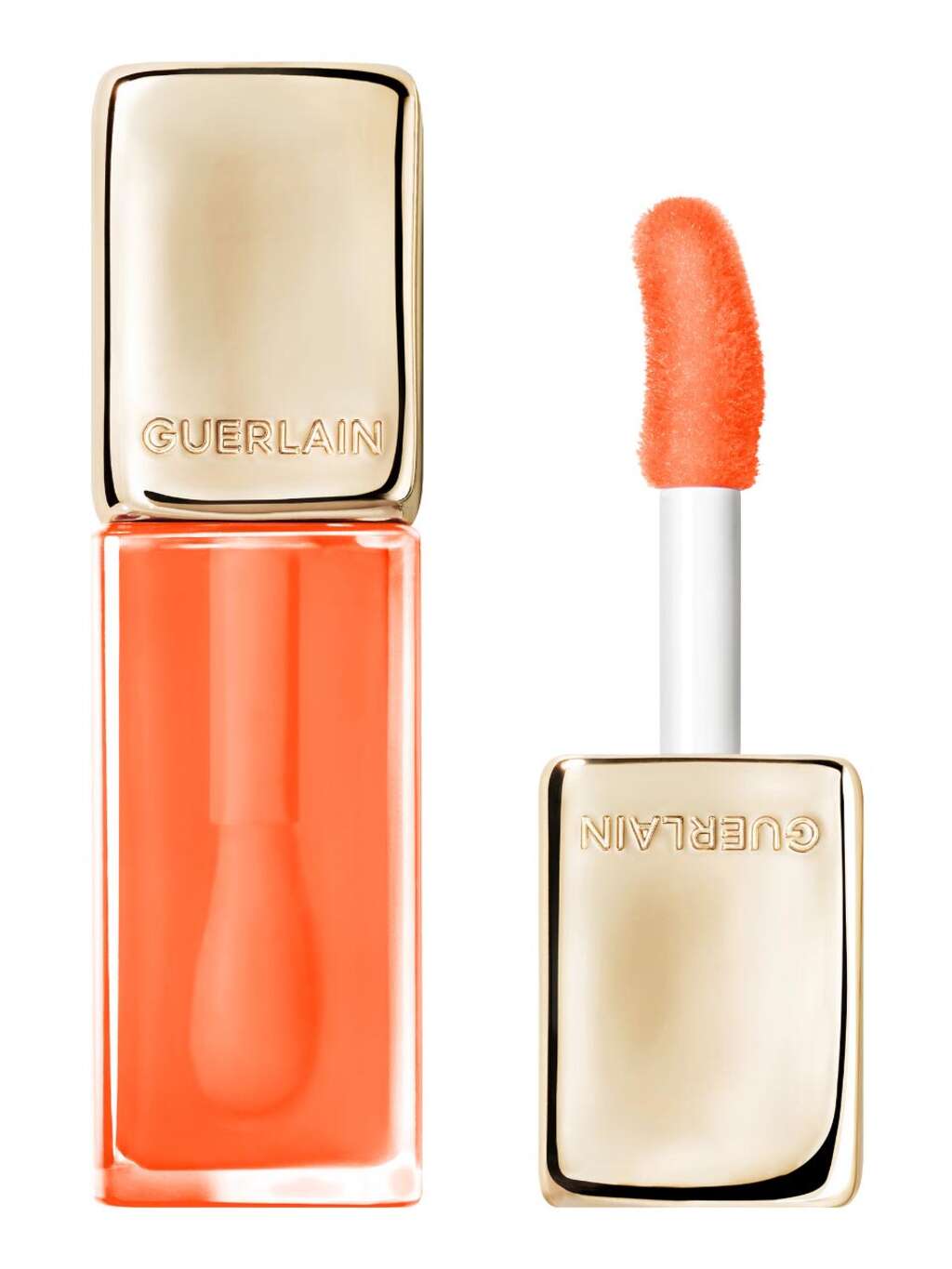 Guerlain KissKiss Oil Lipstick No. 319 - Peach