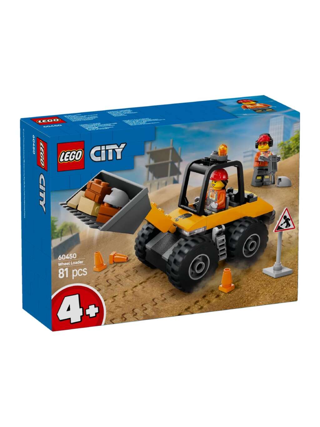 LEGO City Great Vehicles gul hjullaster
