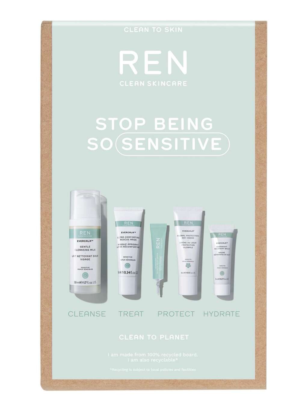 REN Stop Being So Sensitive Evercalm™ Travel Set
