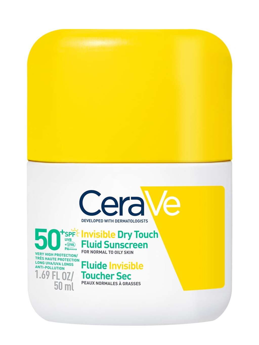CeraVe Invisible Dry Touch Fluid Sunscreen SPF 50 50 ml