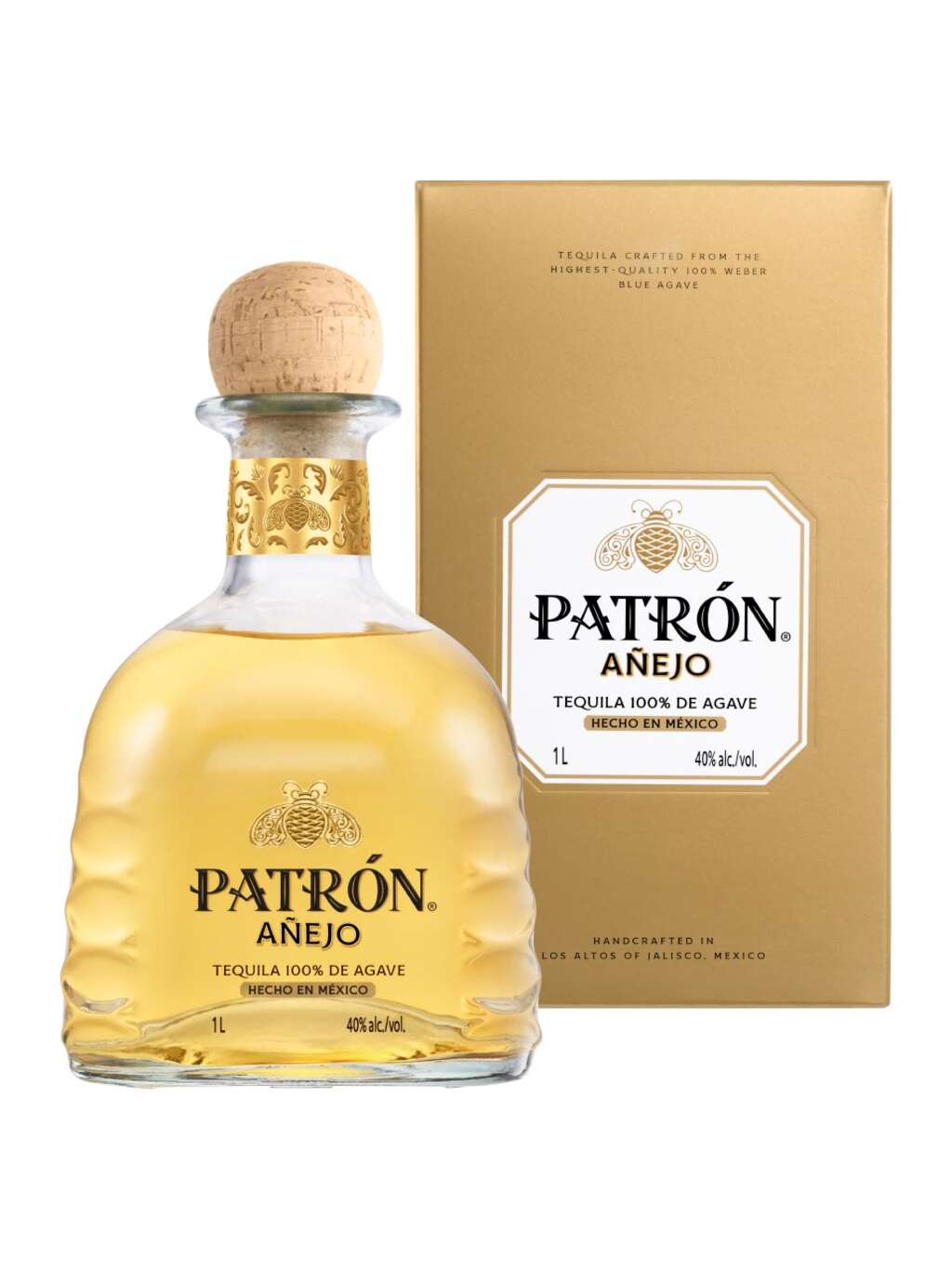 Patron Tequila Añejo 40% 1 L