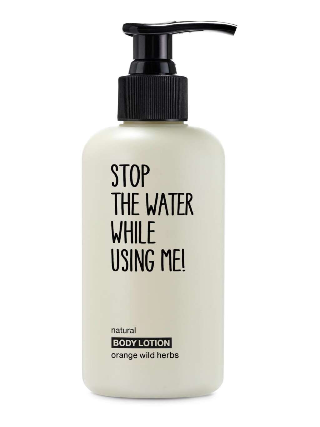 Stop The Water While Using Me Orange Wild Herbs Body Lotion