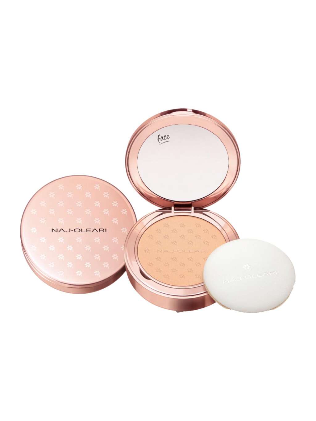 NAJ-OLEARI Skin Caress Pressed Powder No 01 Warm Beige