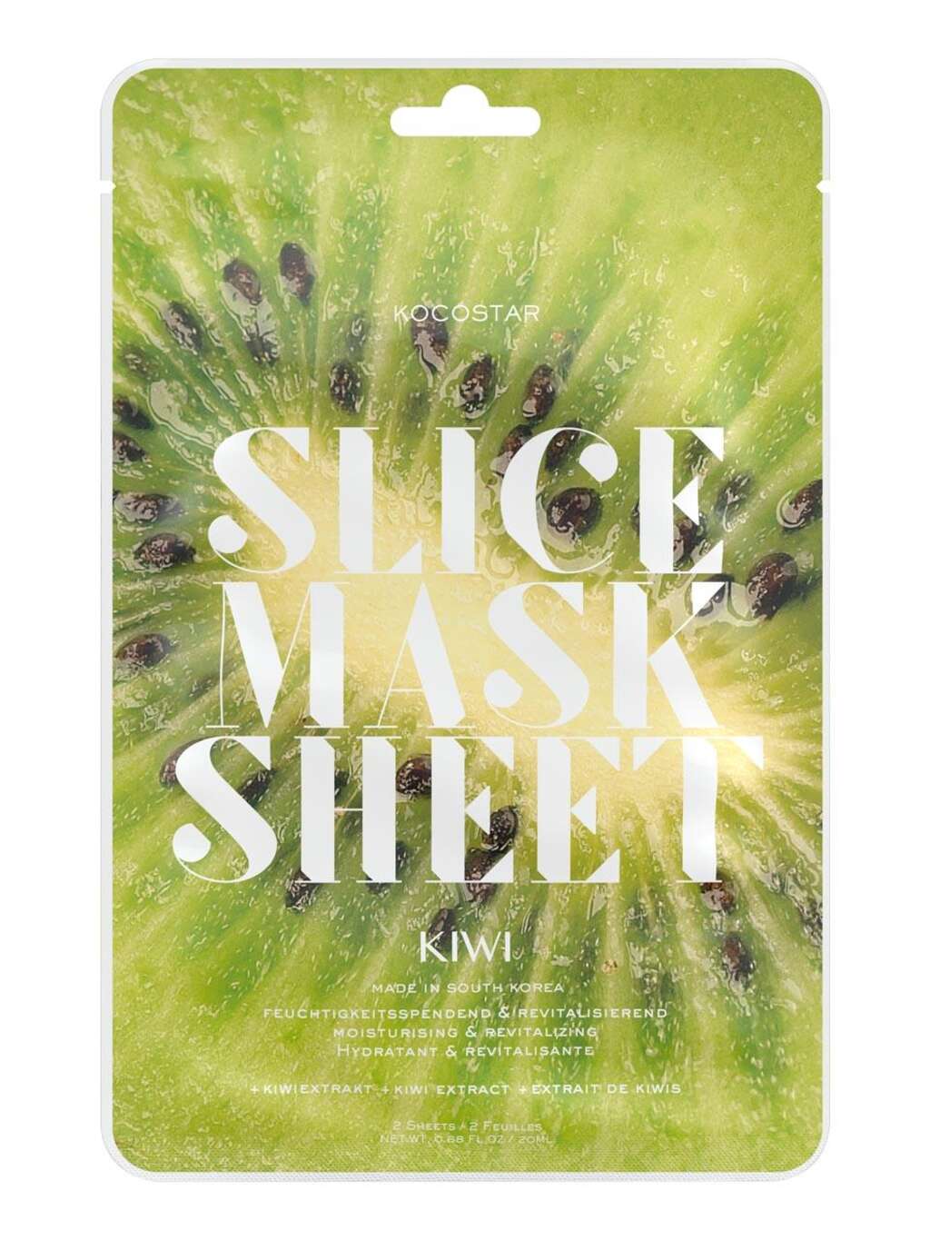 Kocostar Slice Mask Sheet Kiwi