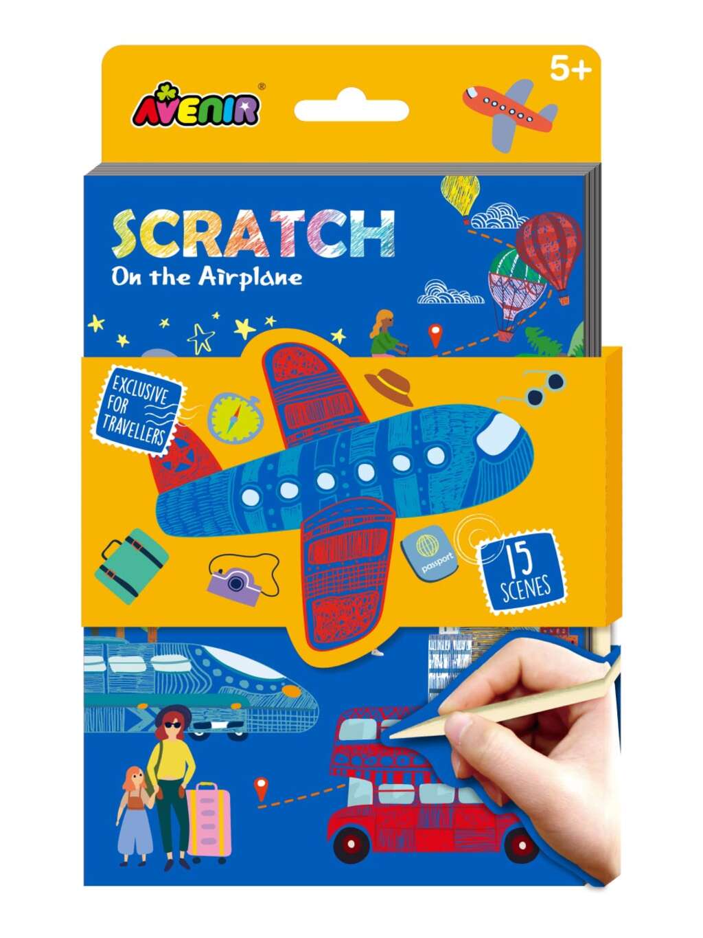 Avenir skrapebok fly