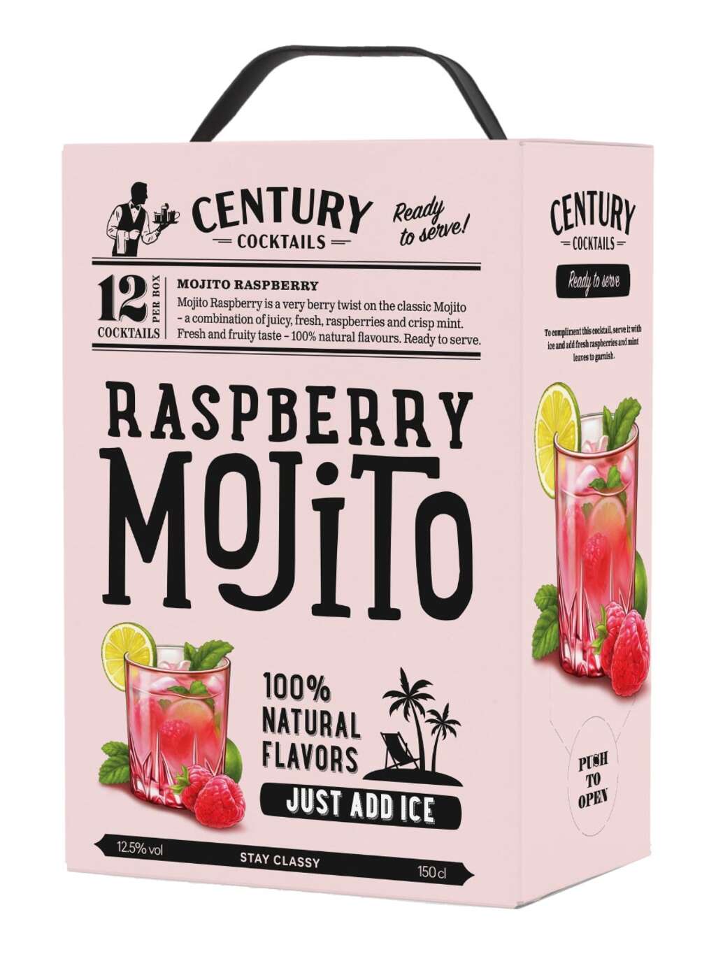 Classic Cocktails Raspberry Mojito