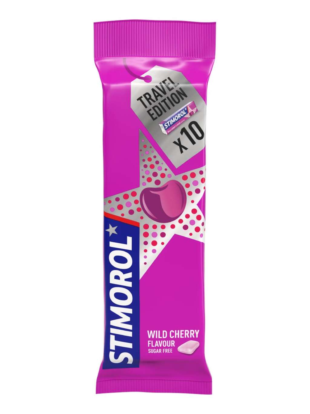 Stimorol Wild Cherry 10 pack Tyggegummi 140 g