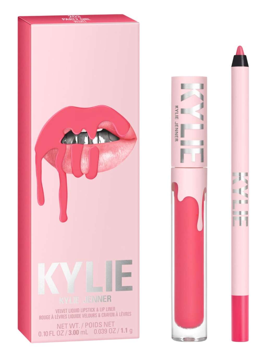 Kylie Lipstick Set Velvet - 203 Party Girl
