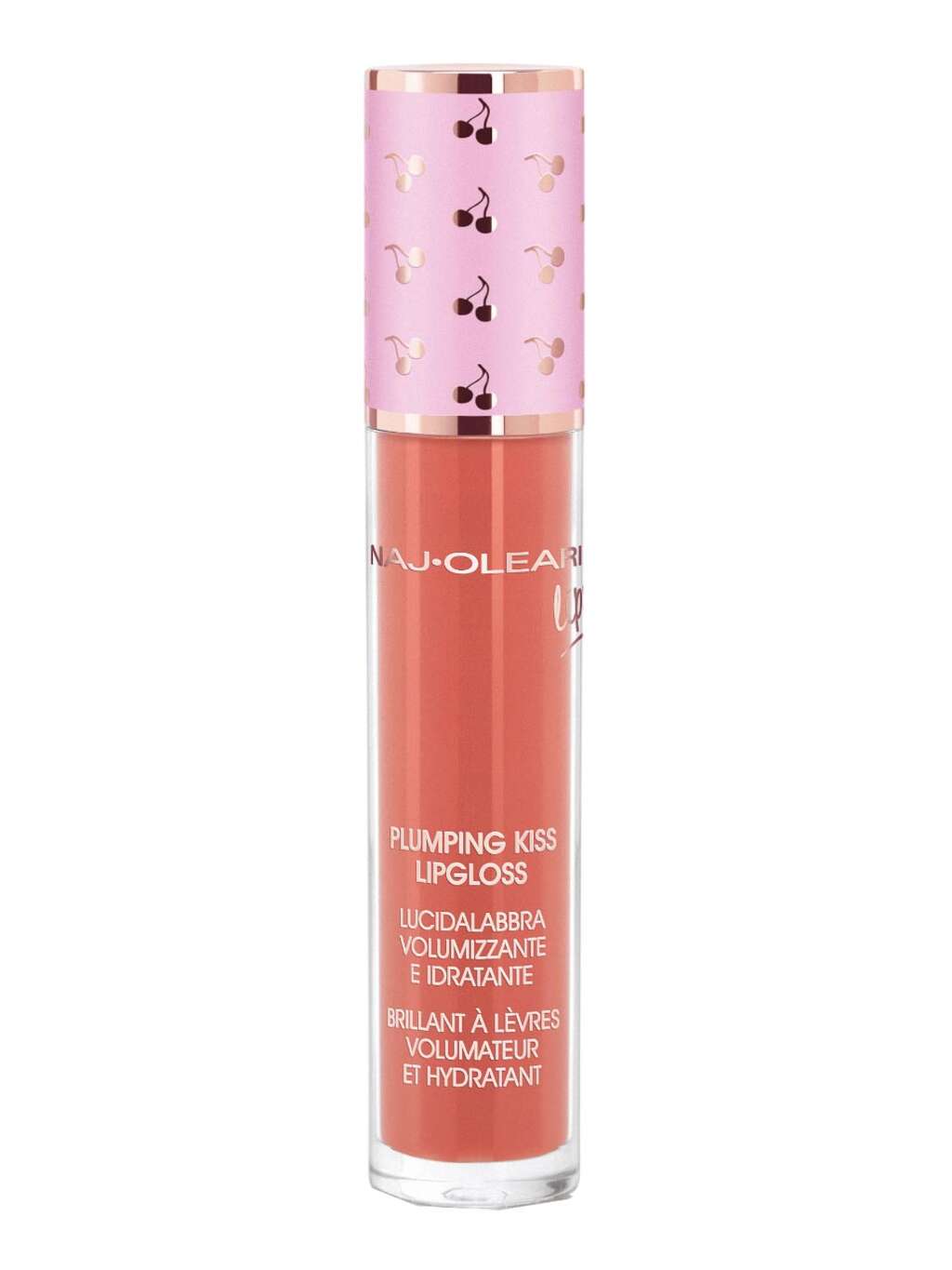 NAJ-OLEARI Plumping Kiss Lip Gloss 05 Peach Sorbet