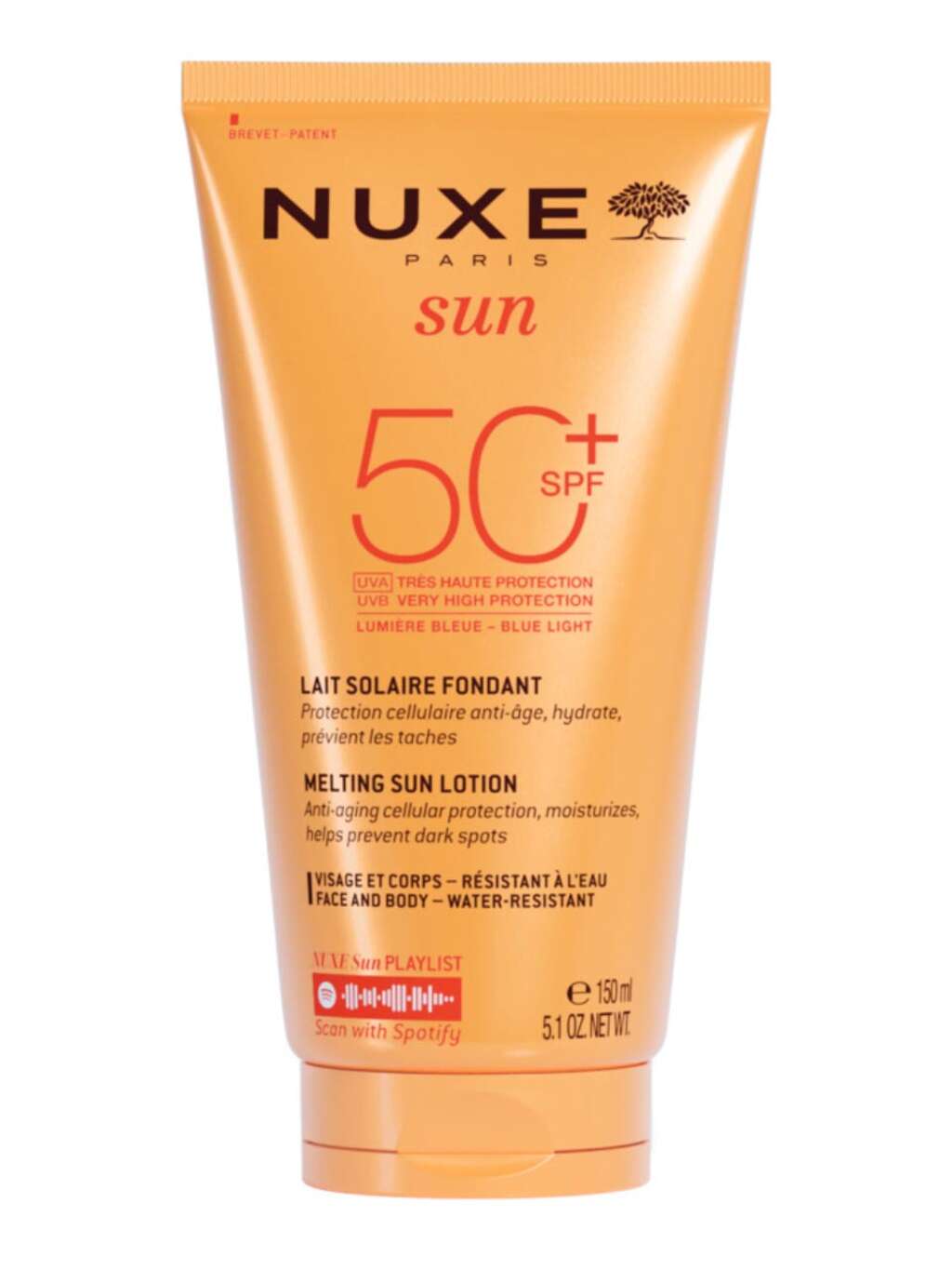 Nuxe Sun Melting Lotion High Protection SPF50
