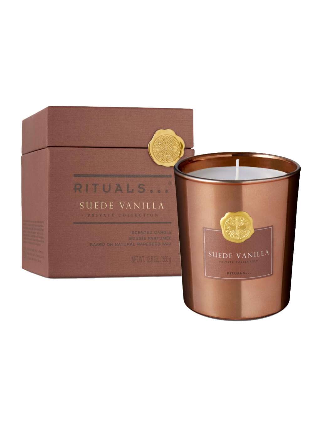 Rituals Suede Vanilla Scented Candle