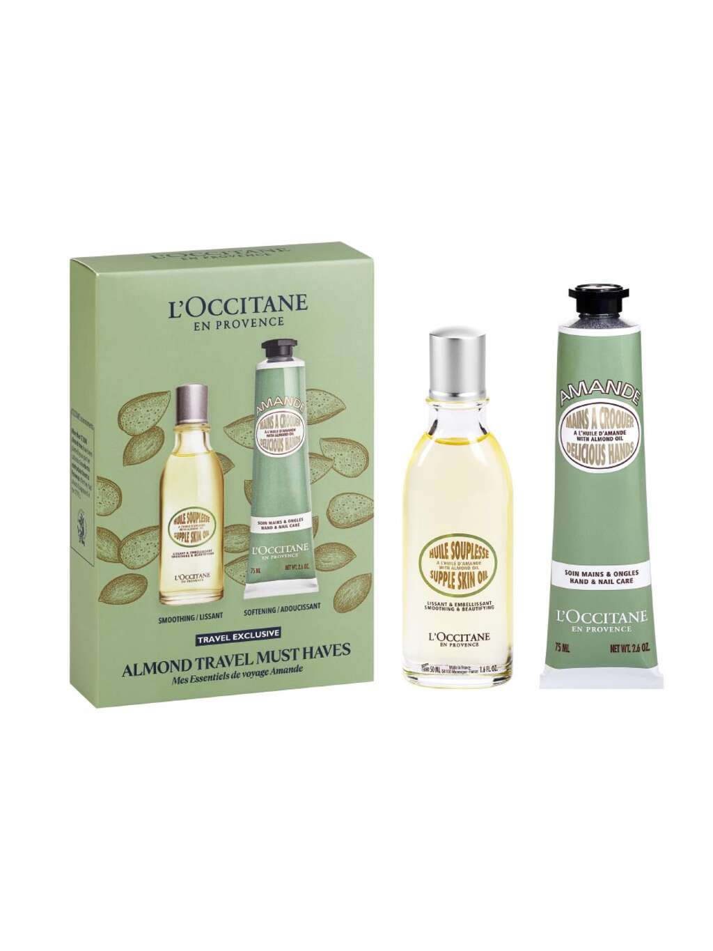 L'Occitane en Provence Almond Travel Must Haves