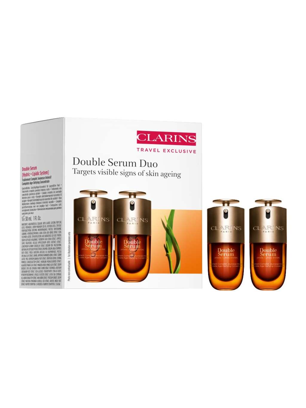 Clarins Travel Sets 2x Double Serum 30 ml