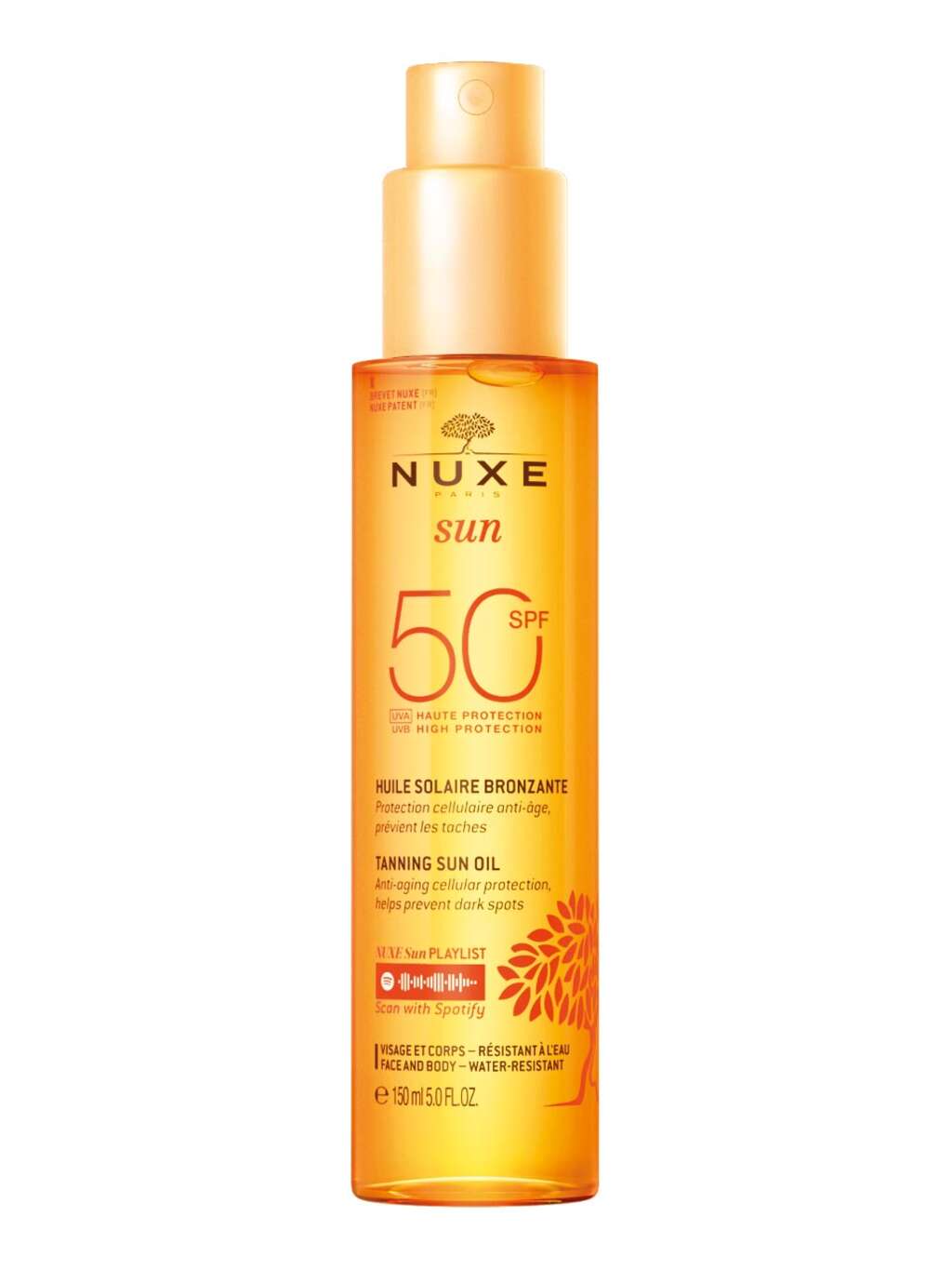 Nuxe Tanning Sun Oil SPF50