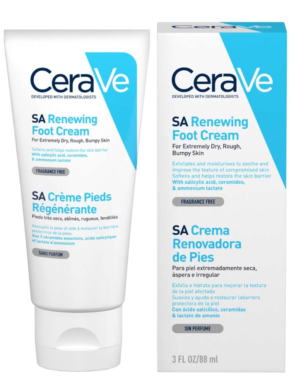 CeraVe SA Renewing Foot Cream 88 ml