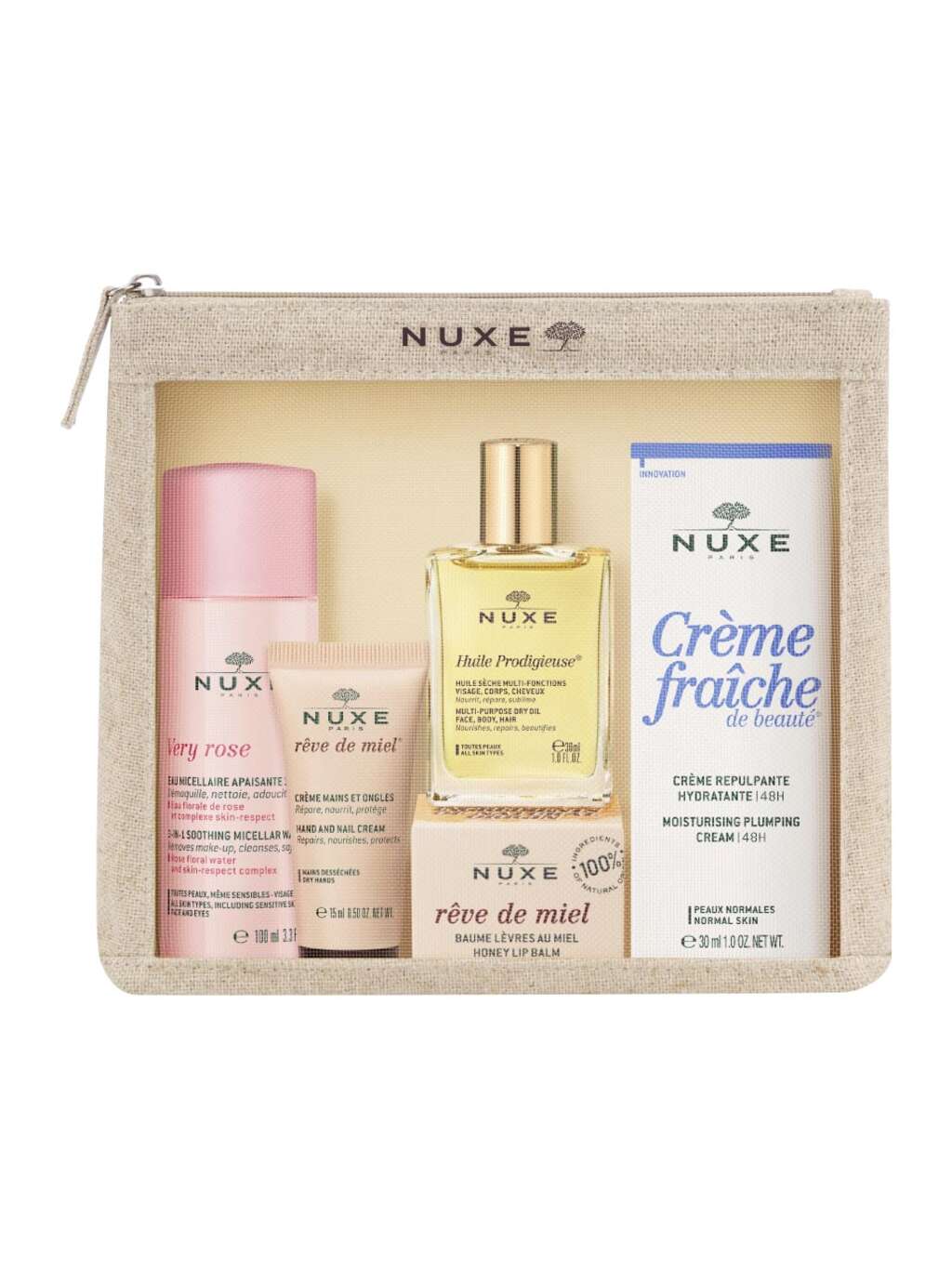 Nuxe Mixed Lines Body Care Set