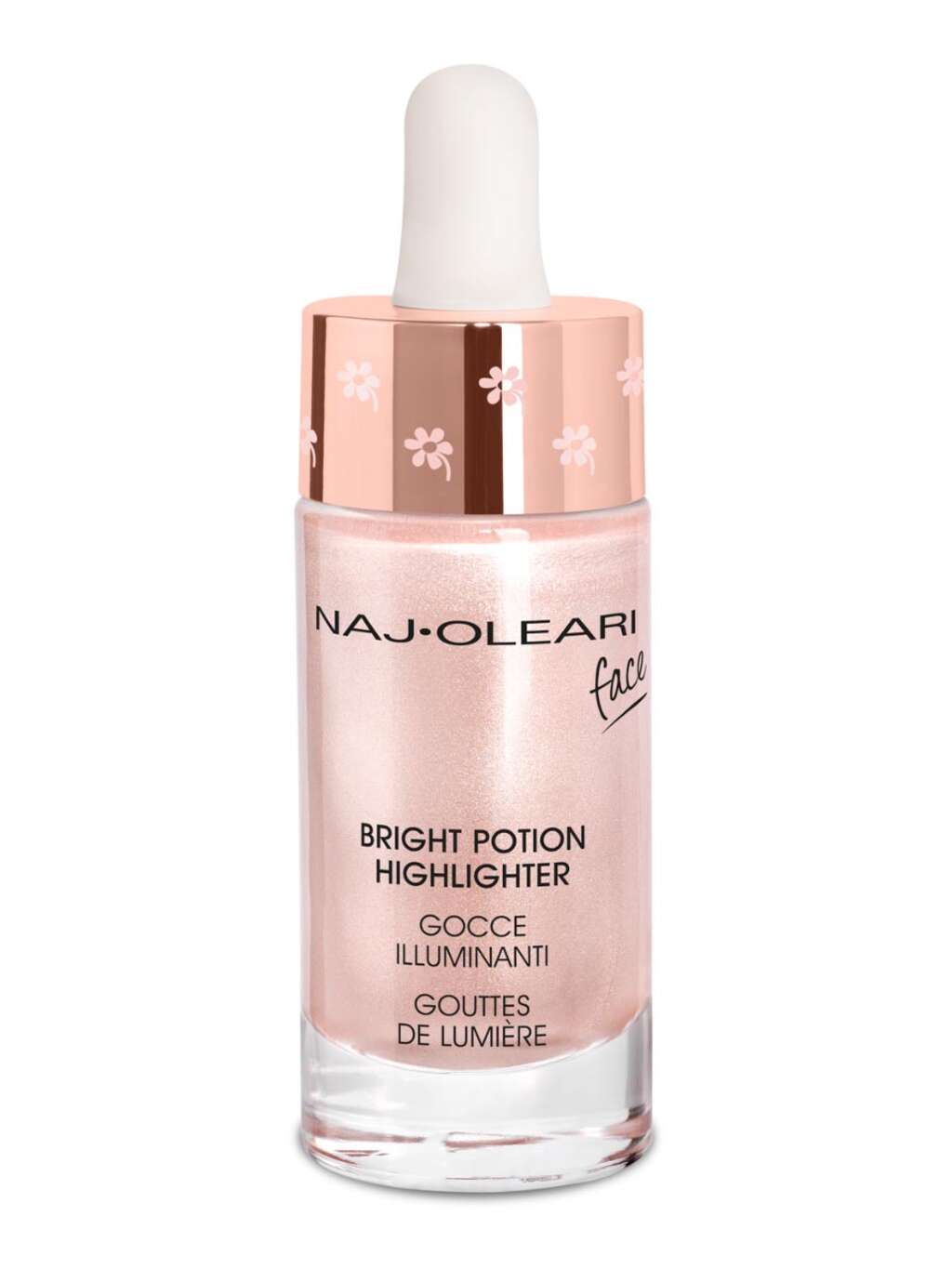 NAJ-OLEARI Bright Potion Highlighter 01 Rose Quartz