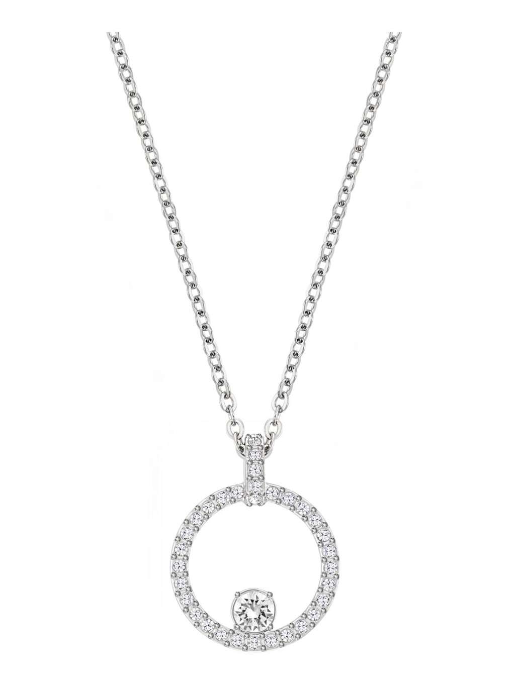 Swarovski necklace "CREATIVITY:PEND CIR CRY/RHS"