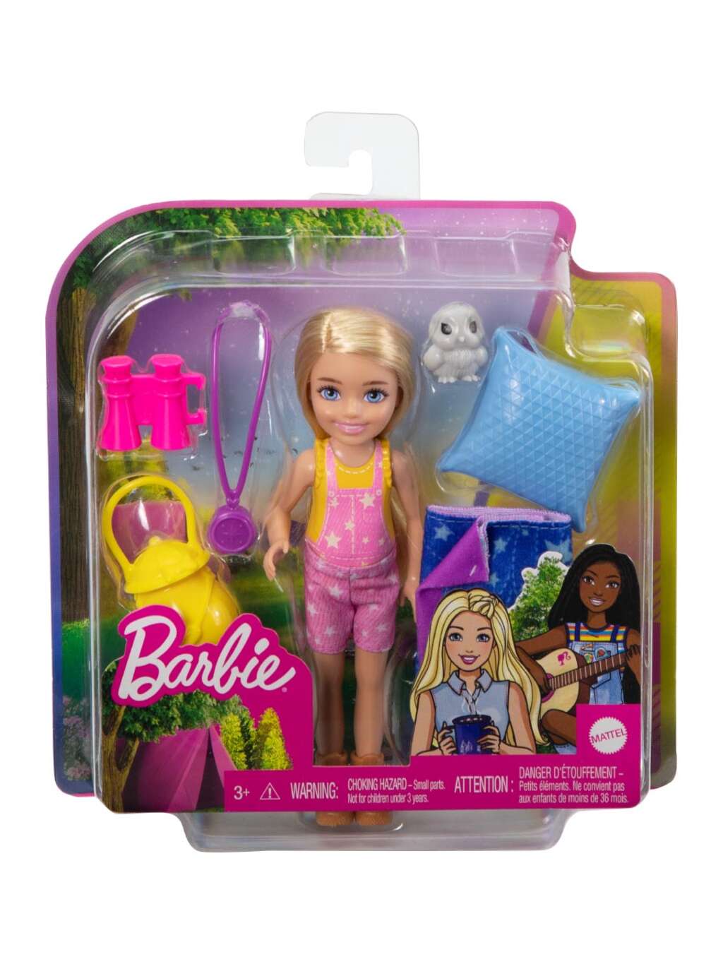 Barbie camping Chelsea dukke