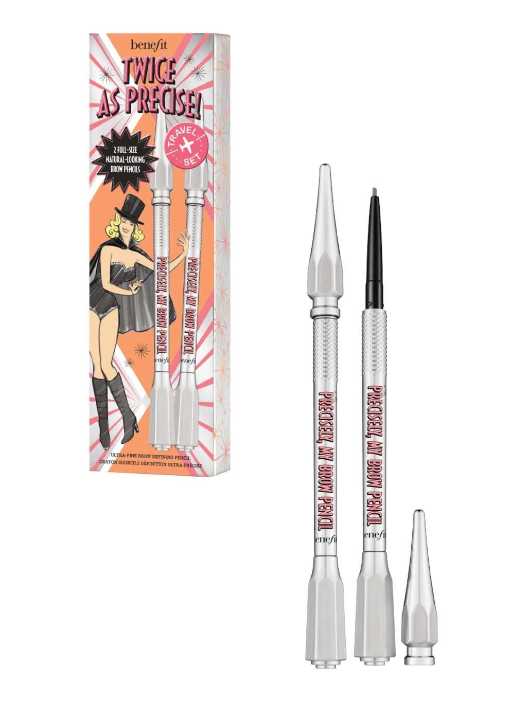 Benefit Brow Set 2 x Precisely my Brow R58 - Warm Deep Brown