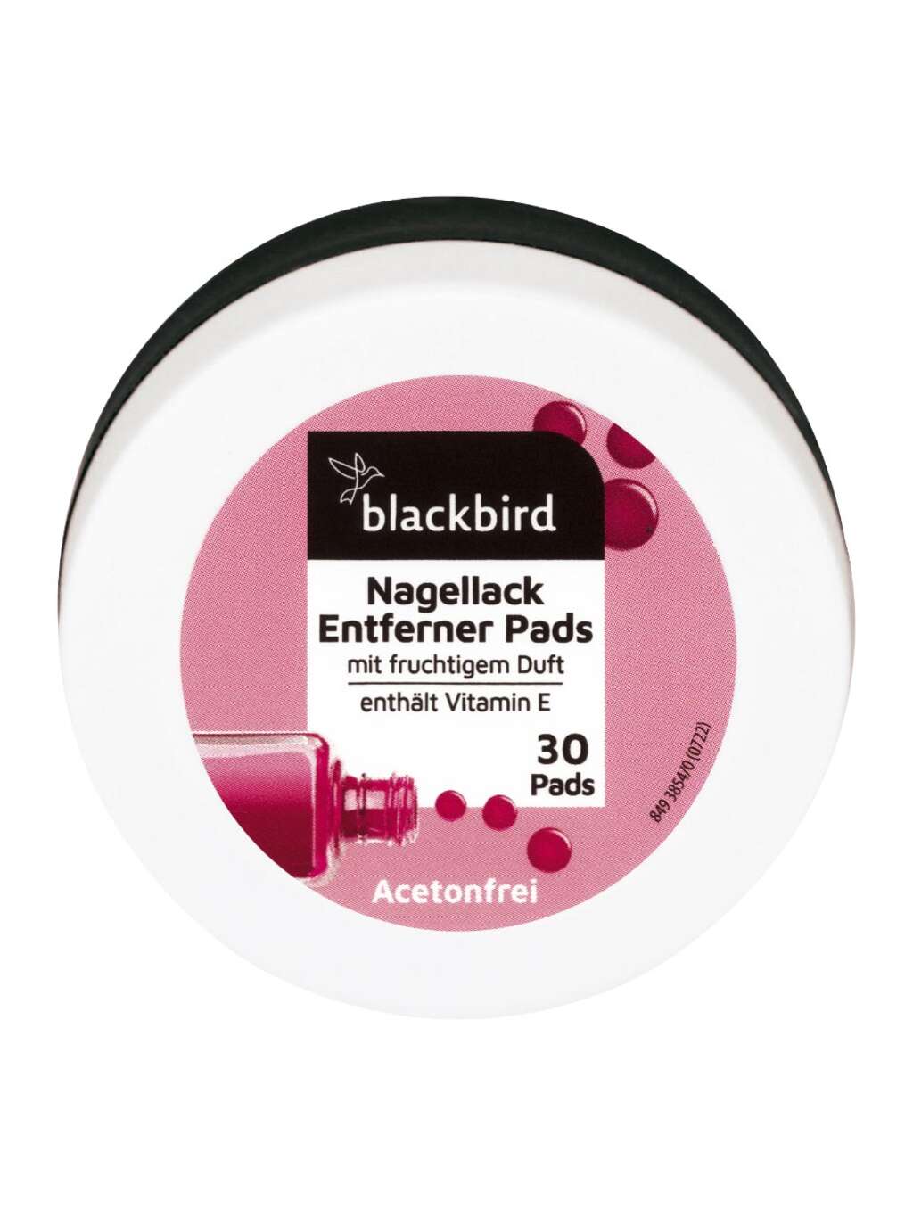 Blackbird Nailpolish Remover Pads 30 pc