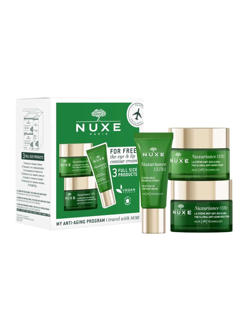 Nuxe Nuxuriance Ultra Face Care Set