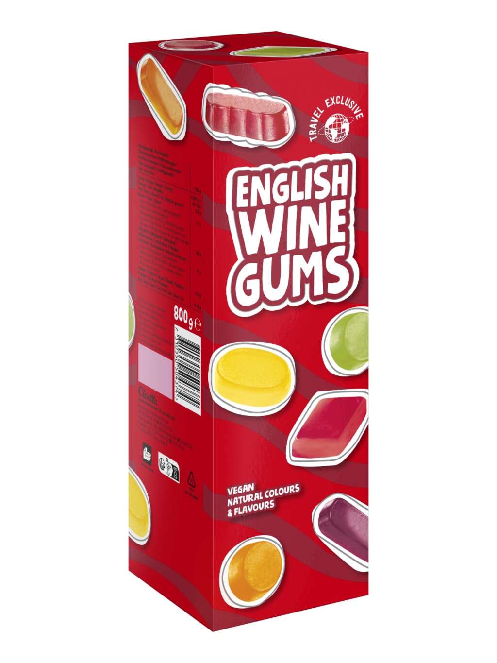 Cloetta English Winegums 800g