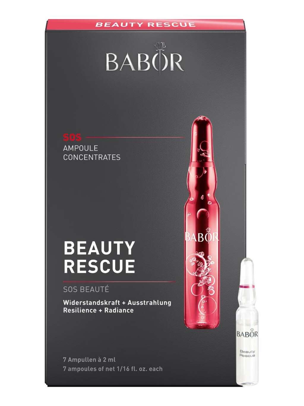 Babor Ampoule Concentrate Beauty Rescue, 7-dagers treatment