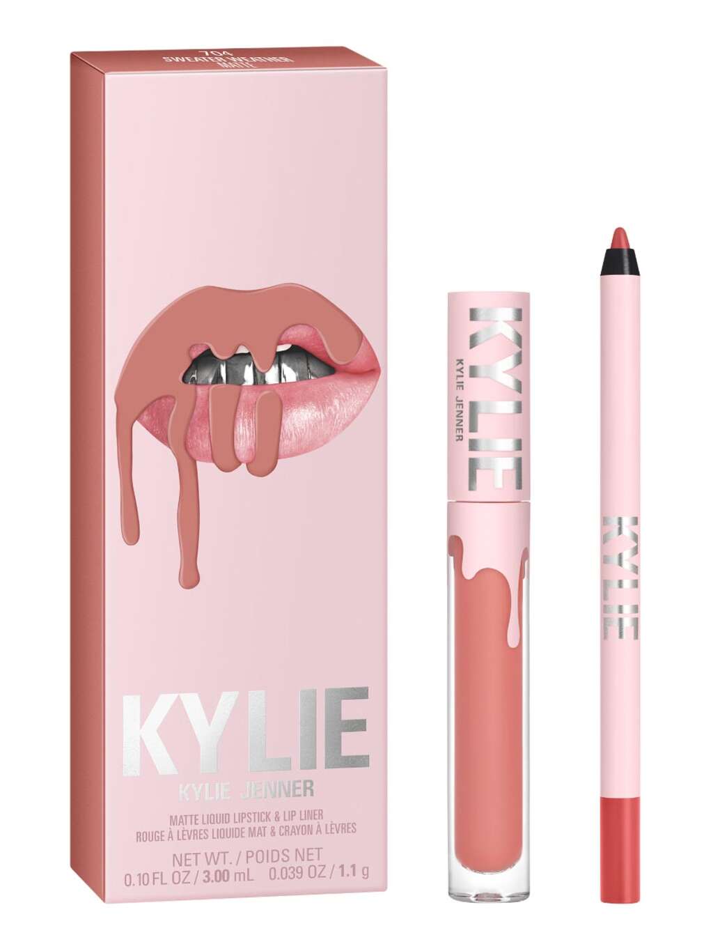 Kylie Lipstick Set Matte - 704 Sweater Weather