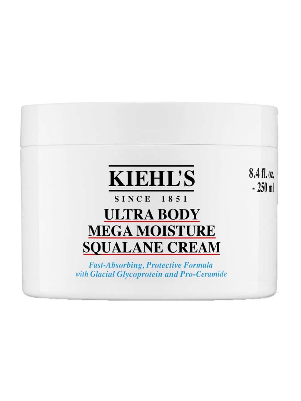 Kiehl's Ultra Facial Ultra Body Mega Moisture Squalane Cream 250 ml