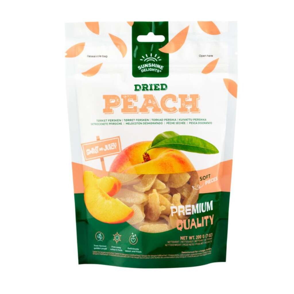 Sunshine Delights Dried Peach 200g