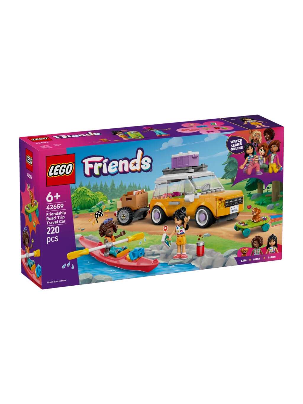 LEGO Friends friendship road-trip travel car