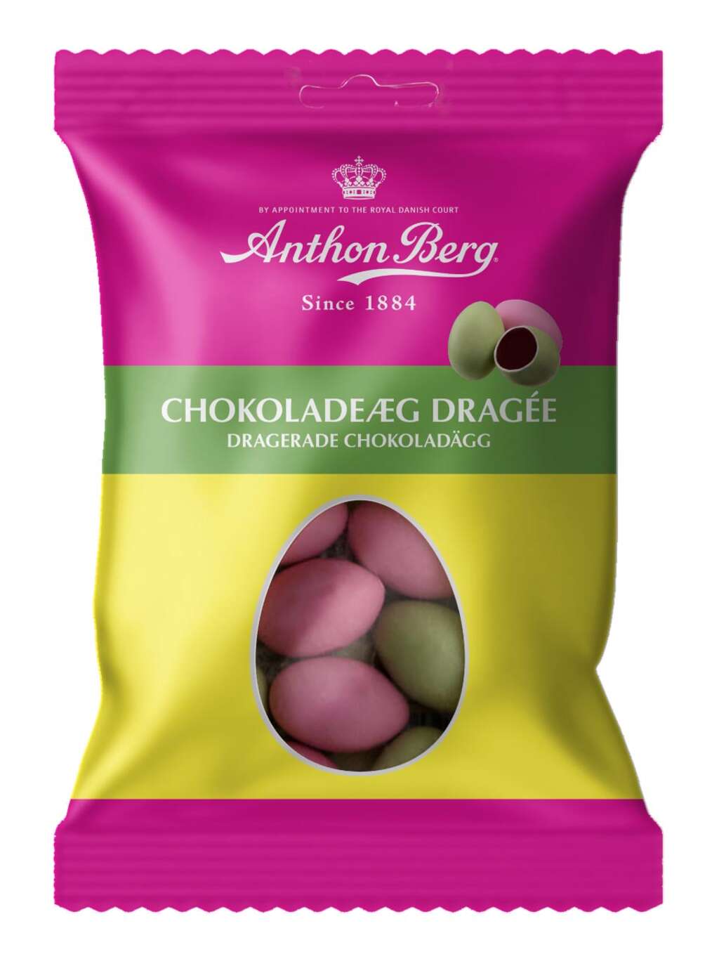 Anthon Berg Chocolate Eggs with Sugar Crust 80g