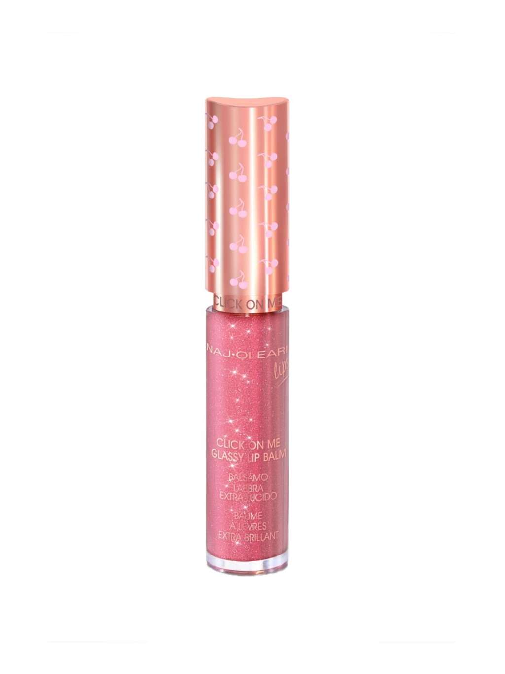 NAJ-OLEARI Click On Me Glassy Lip Balm 02 Luminous Pink