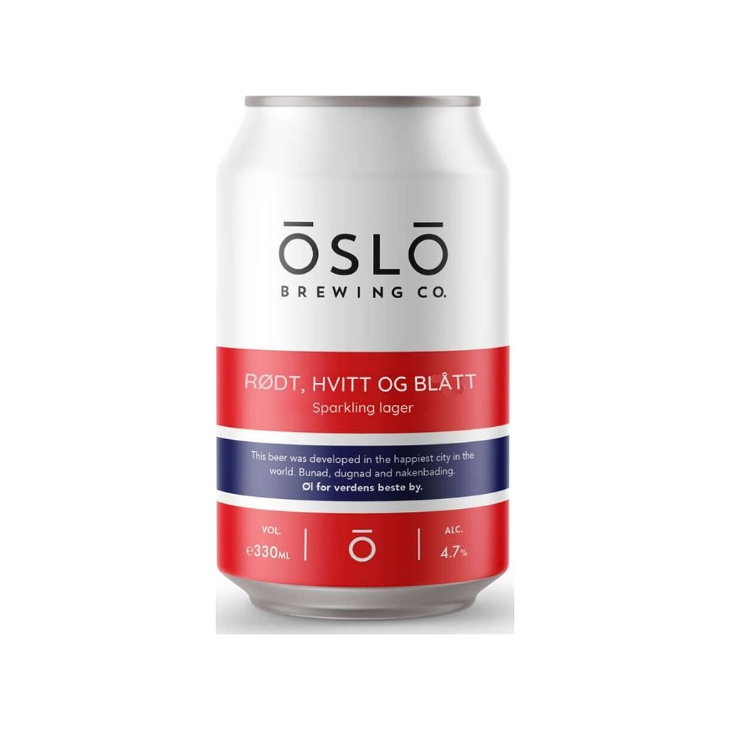 Oslo brewing company, Red, white and blue