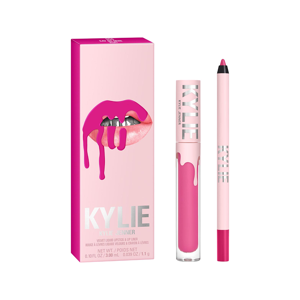 Kylie Lipstick Set Velvet - 306 Say No More