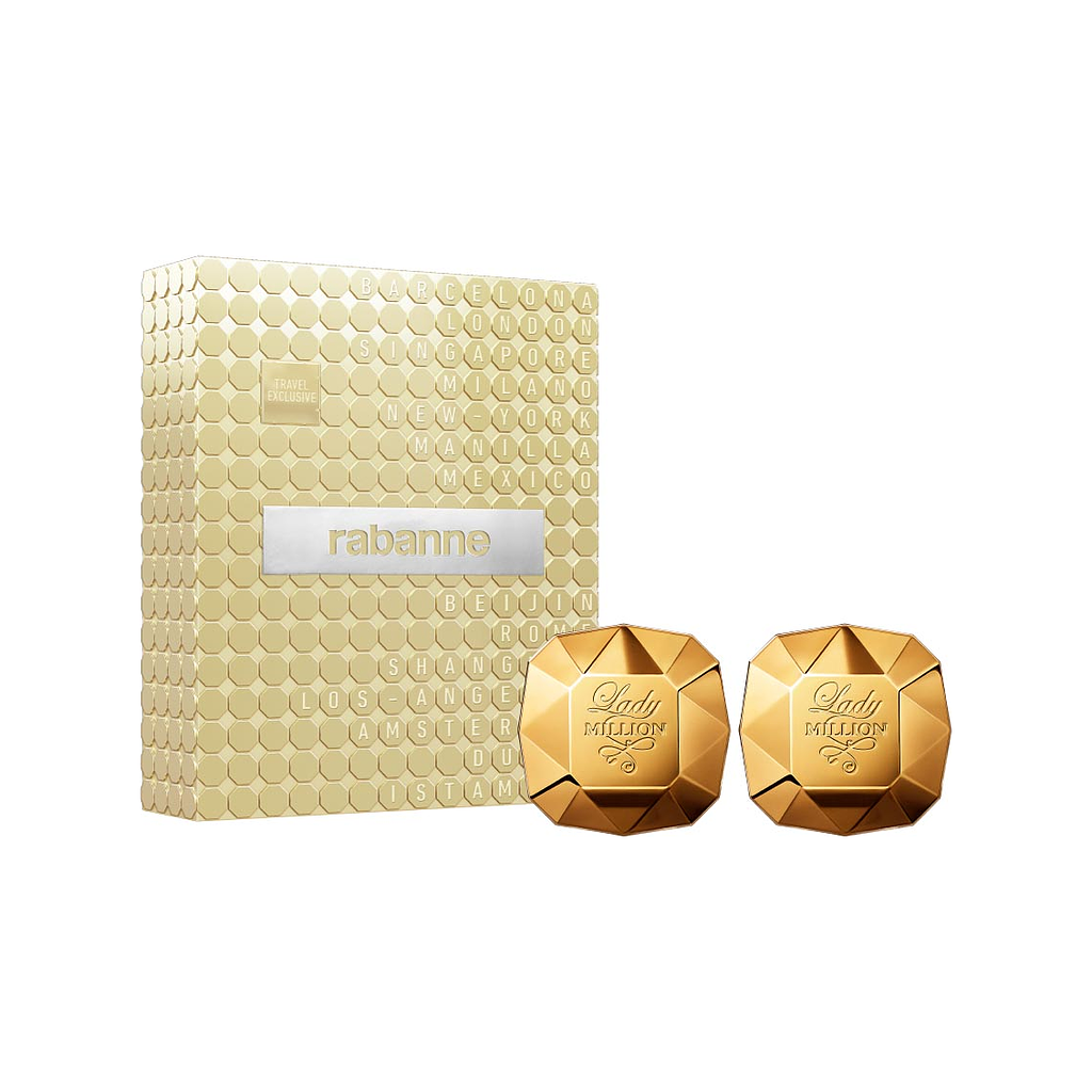 Rabanne Lady Million Eau De parfum Duo Set 2x30 ml