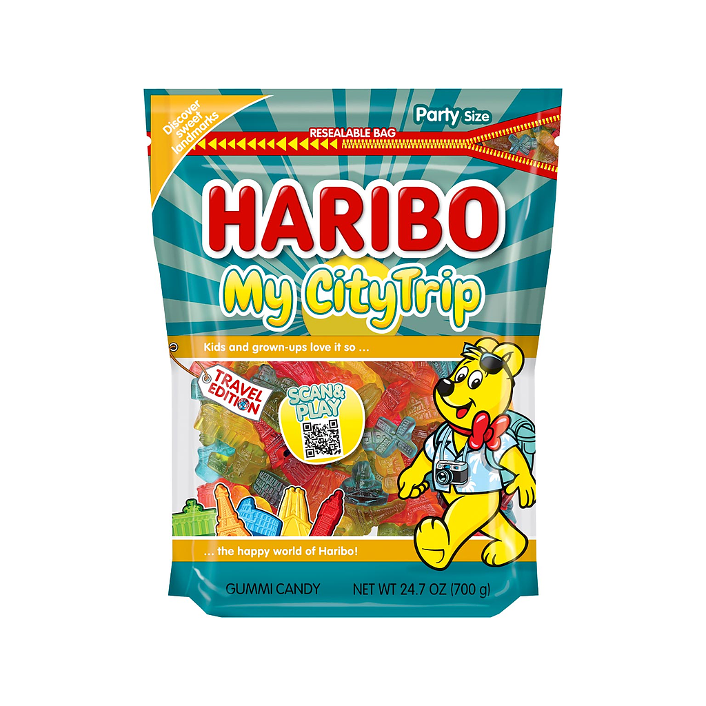 Haribo My CityTrip vingummi
