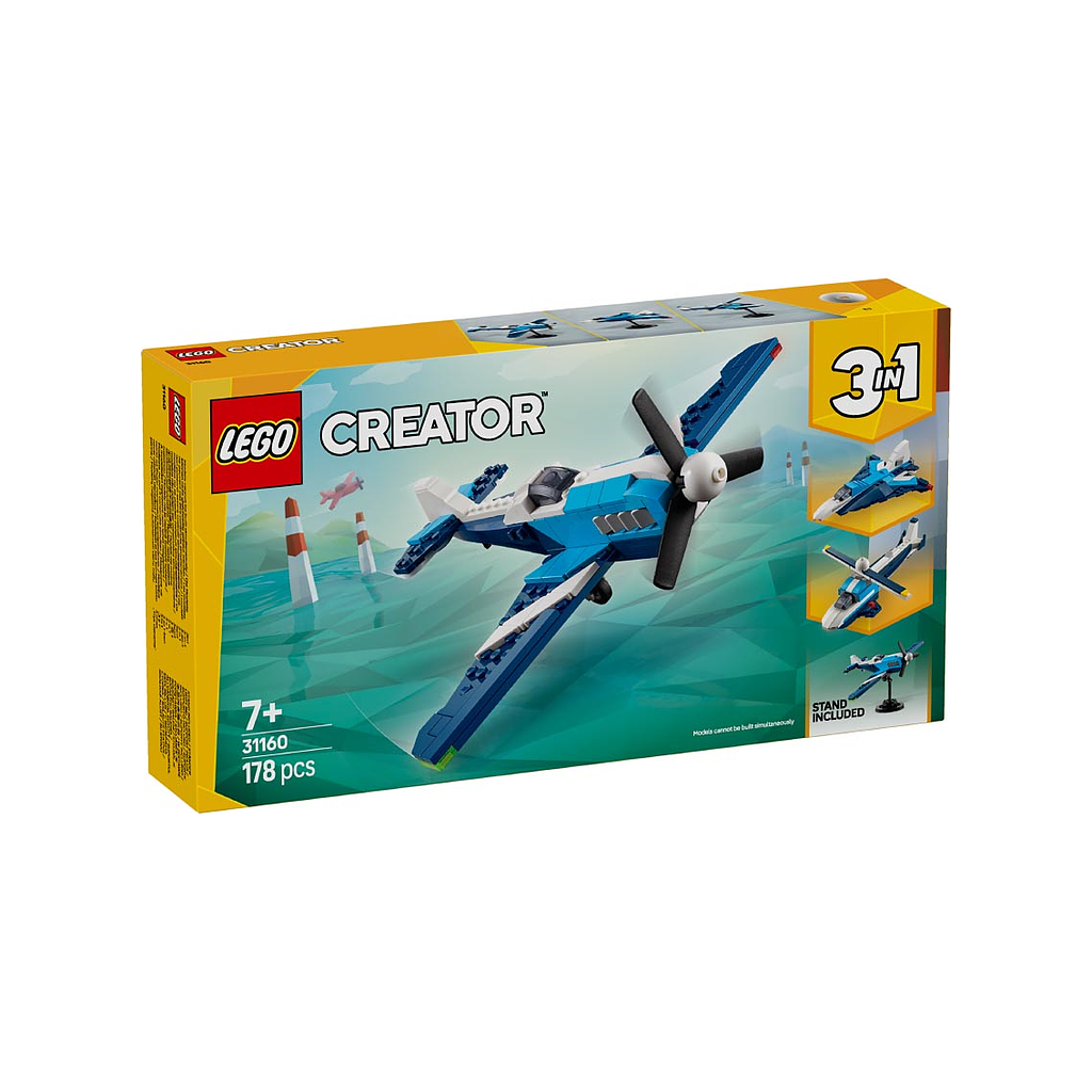 Lego Creator 3-in-1 Race plane