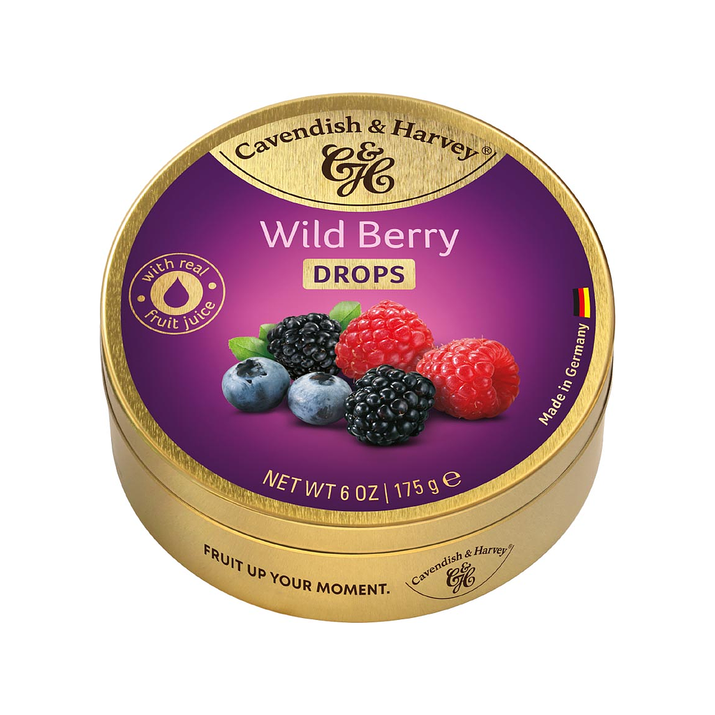 Cavendish & Harveys Wild Berry Drops 175g