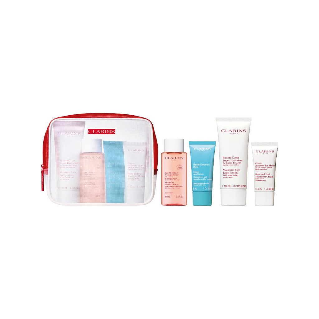 Clarins Head To Toe Moisturizing Essentials Set