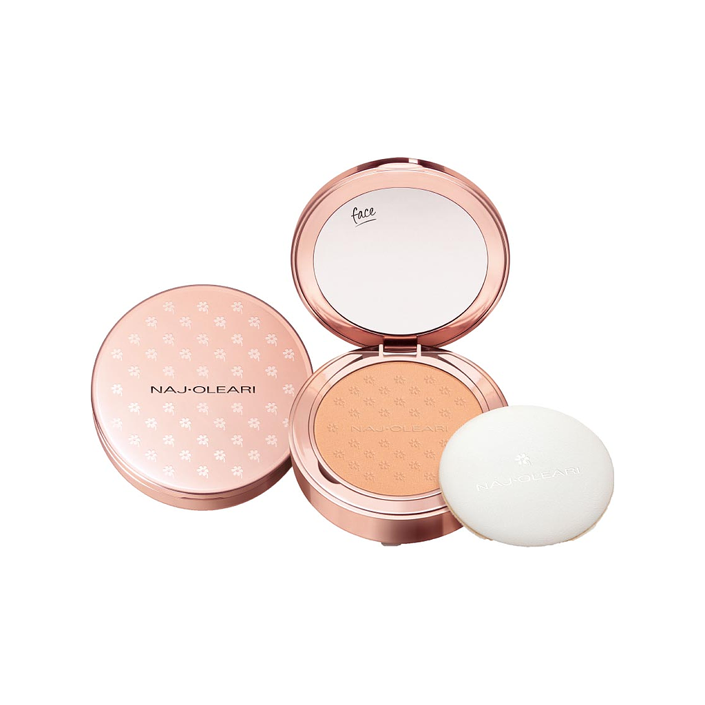 NAJ-OLEARI Skin Caress Pressed Powder No 02 Peach Pink