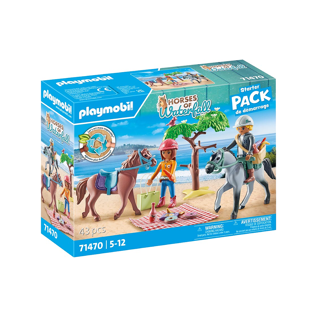 Playmobil riding trip