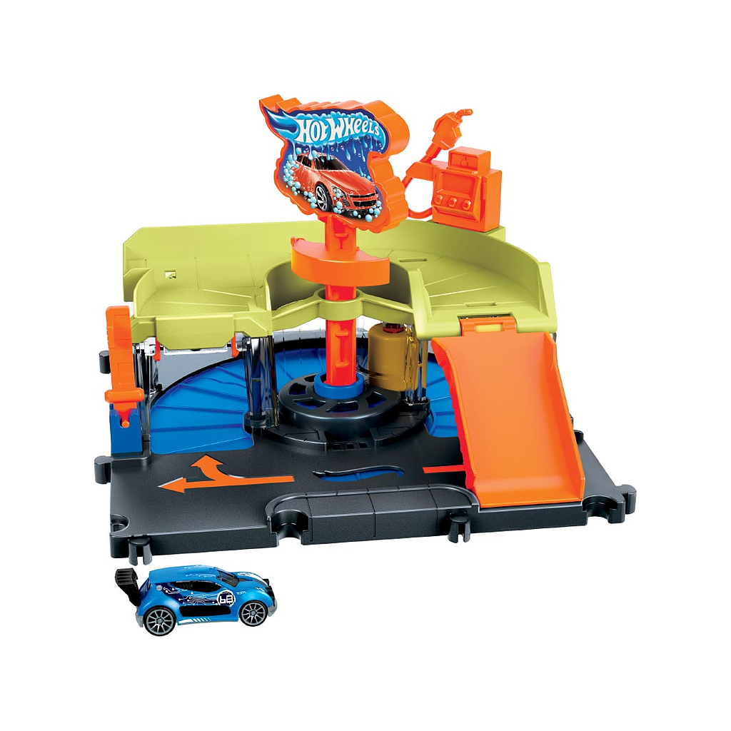 Hot wheels city downtown carwash