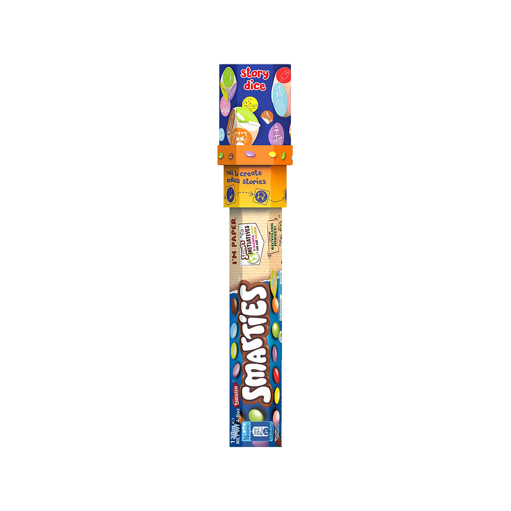 Smarties Story Dice Topper