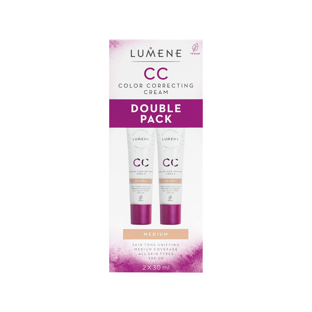 Nordic Chic CC Color Correcting Cream Duo Pack