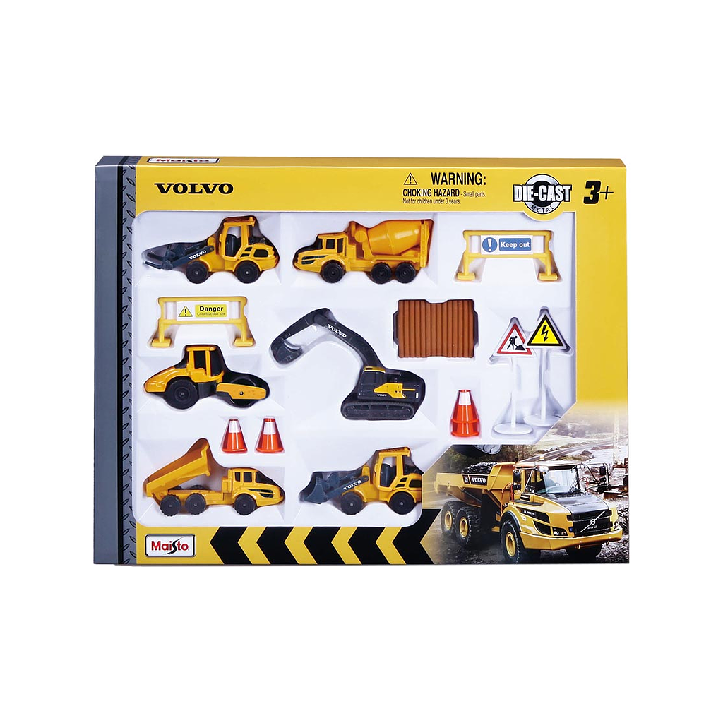Maisto Volvo Construction Vehicles
