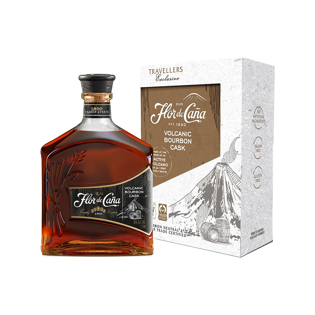 Flor de Caña Bourbon Barrel Aged Rhum