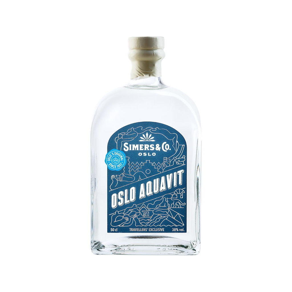 Simers Oslo Aquavit Blank 0,5 L