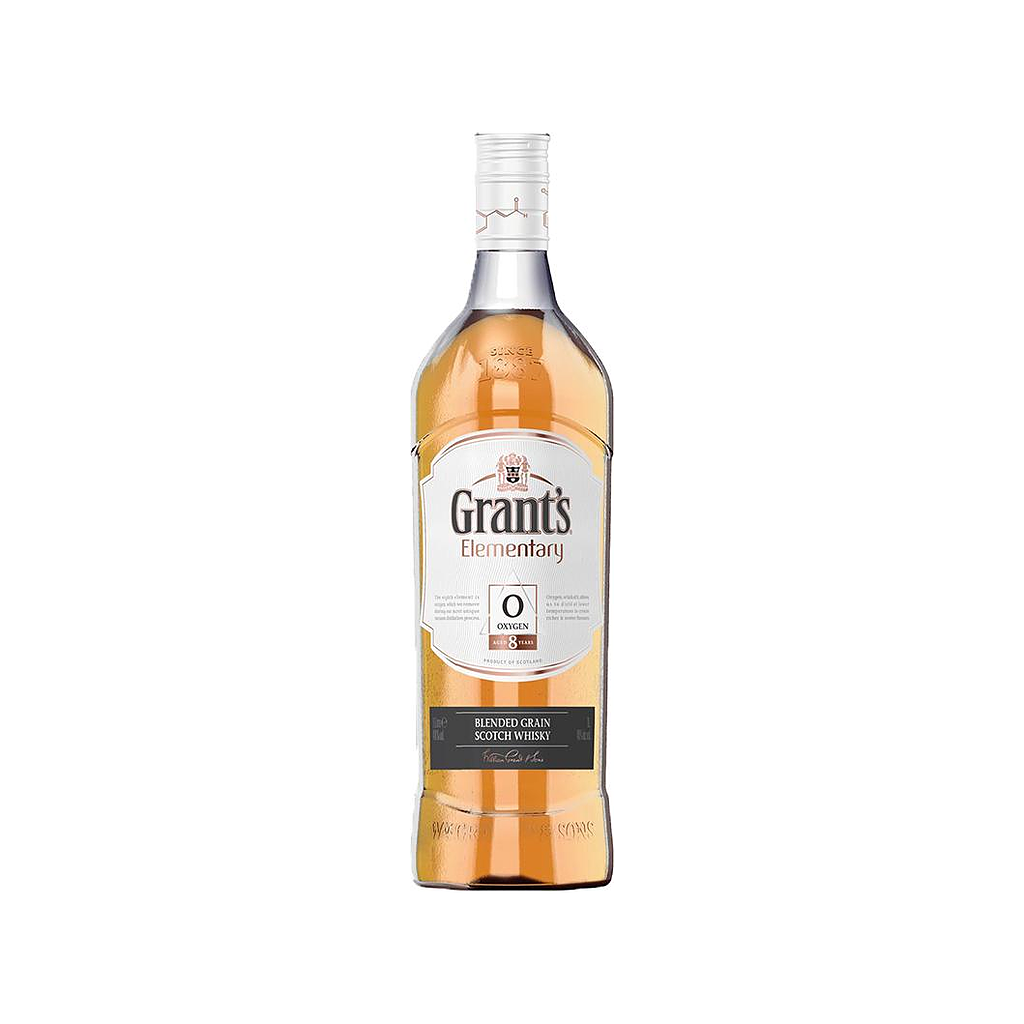 Grant's Elementary Oxygen 8 Year Old Blended Grain Scotch Whisky